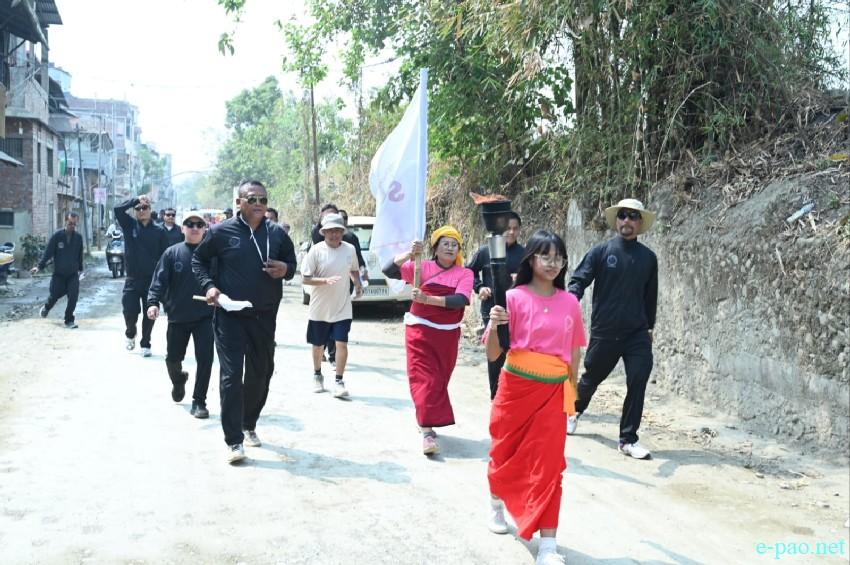 Yaoshang Mei Loukhatpa - Torch lighting by members of club from Leikai Clubs :: 03rd March 2026