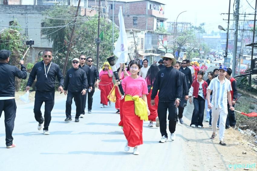 Yaoshang Mei Loukhatpa - Torch lighting by members of club from Leikai Clubs :: 03rd March 2026