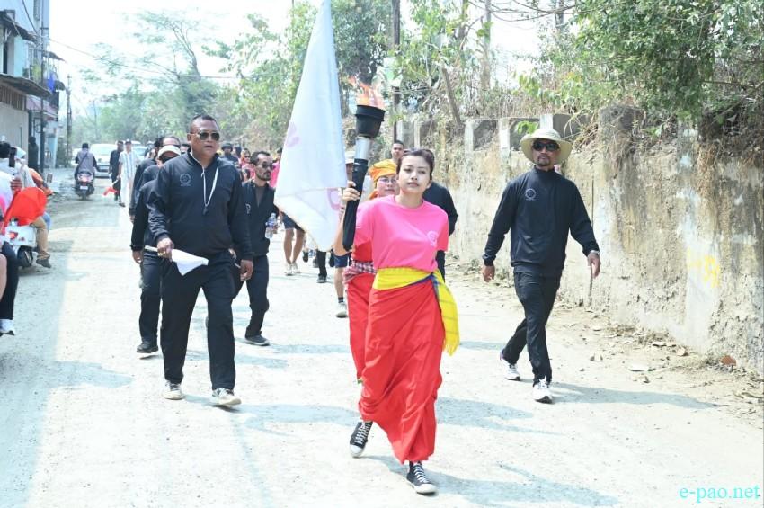 Yaoshang Mei Loukhatpa - Torch lighting by members of club from Leikai Clubs :: 03rd March 2026