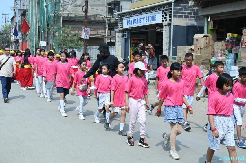 Yaoshang Mei Loukhatpa - Torch lighting by members of club from Leikai Clubs :: 03rd March 2026