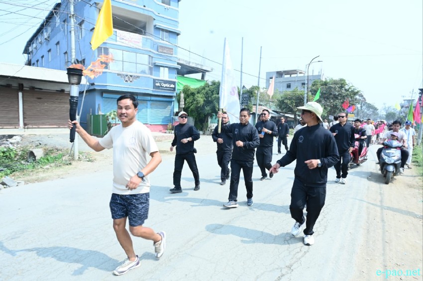 Yaoshang Mei Loukhatpa - Torch lighting by members of club from Leikai Clubs  :: 03rd March 2026