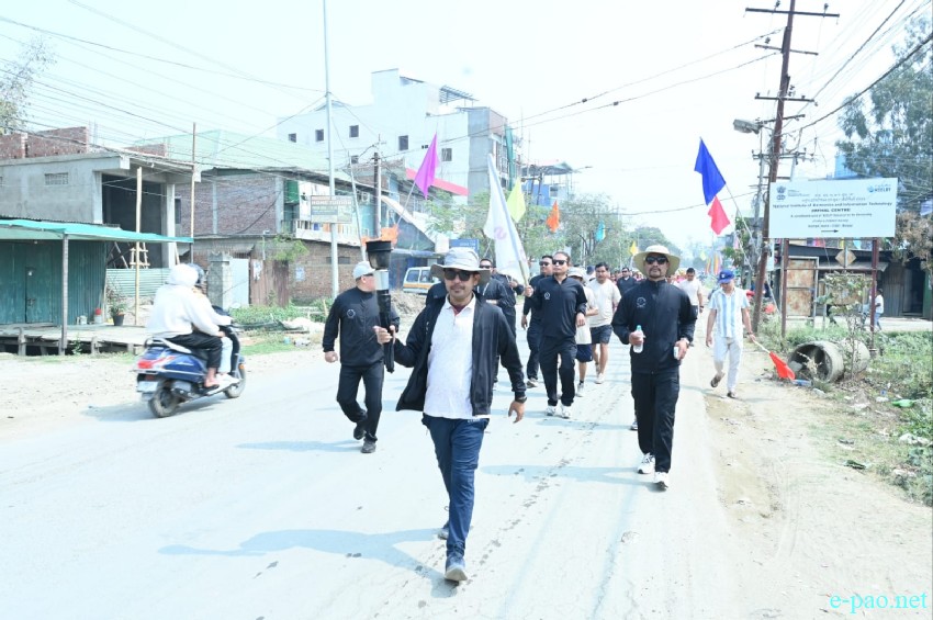 Yaoshang Mei Loukhatpa - Torch lighting by members of club from Leikai Clubs :: 03rd March 2026