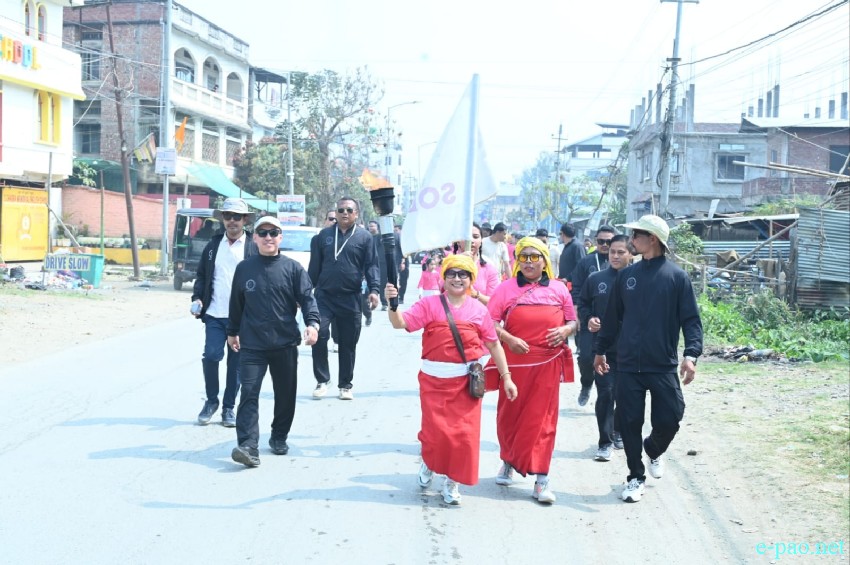 Yaoshang Mei Loukhatpa - Torch lighting by members of club from Leikai Clubs :: 03rd March 2026