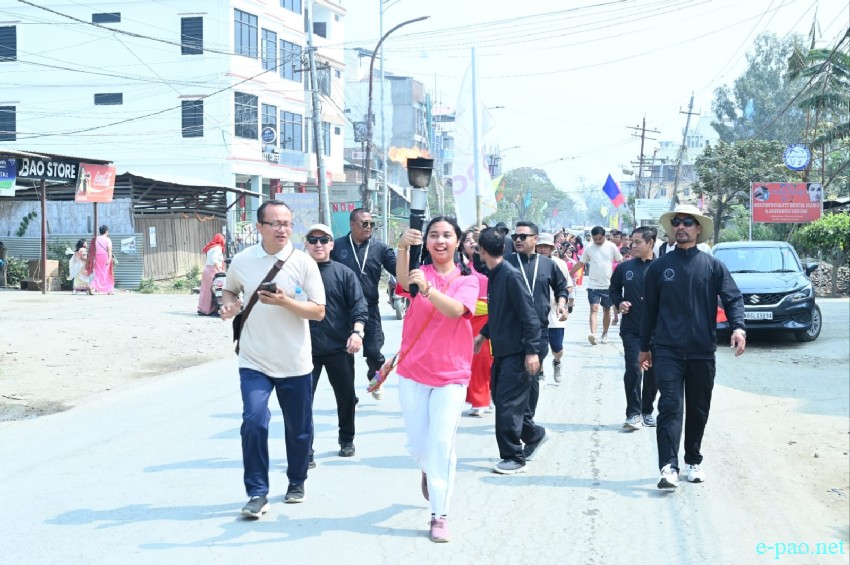 Yaoshang Mei Loukhatpa - Torch lighting by members of club from Leikai Clubs :: 03rd March 2026