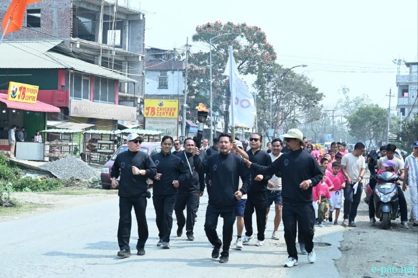 Yaoshang Mei Loukhatpa - Torch lighting by members of club from Leikai Clubs :: 03rd March 2026