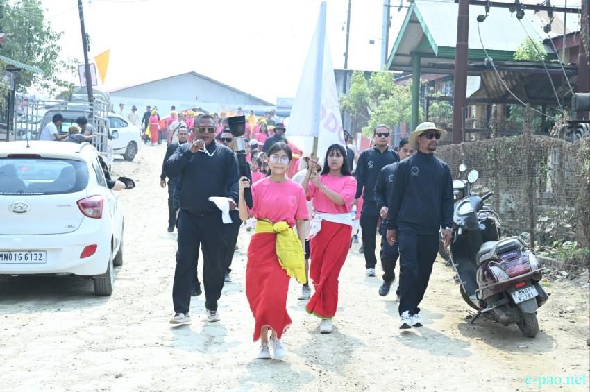 Yaoshang Mei Loukhatpa - Torch lighting by members of club from Leikai Clubs :: 03rd March 2026