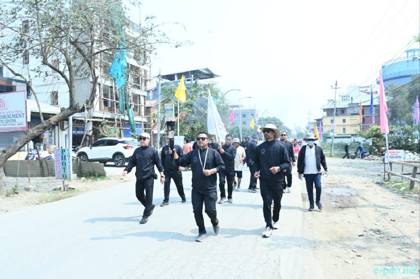 Yaoshang Mei Loukhatpa - Torch lighting by members of club from Leikai Clubs :: 03rd March 2026