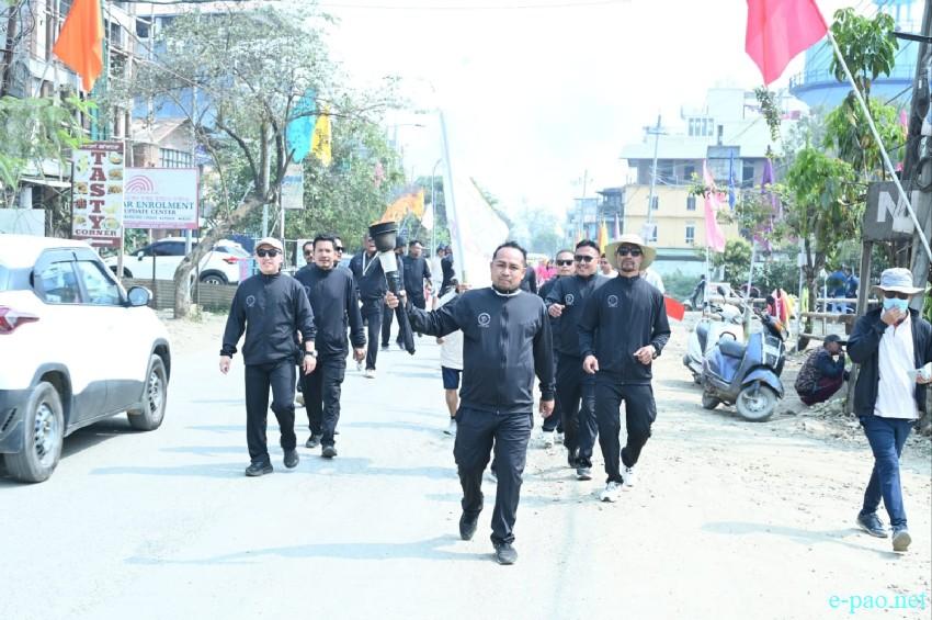 Yaoshang Mei Loukhatpa - Torch lighting by members of club from Leikai Clubs :: 03rd March 2026