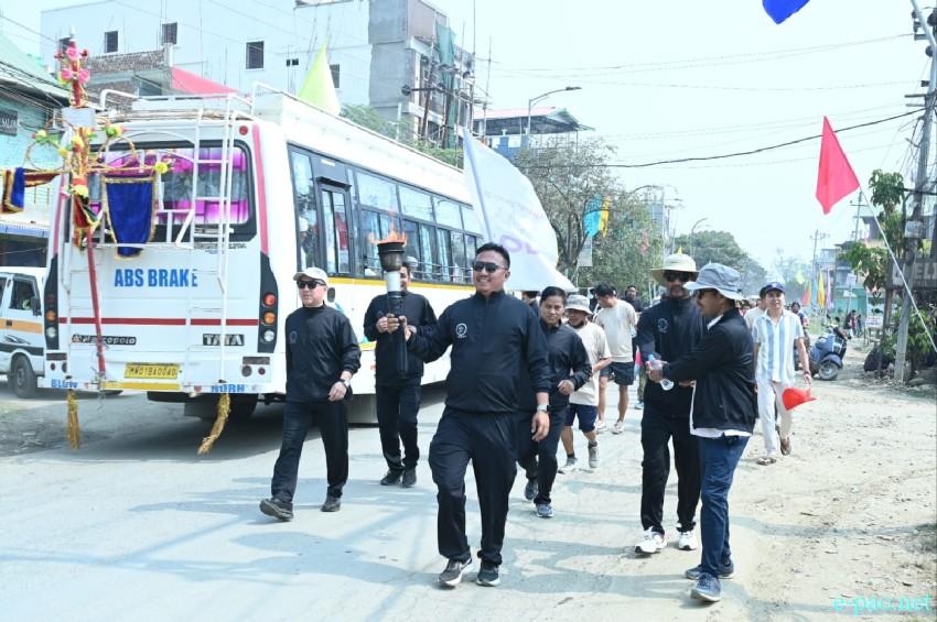 Yaoshang Mei Loukhatpa - Torch lighting by members of club from Leikai Clubs :: 03rd March 2026