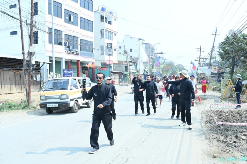 Yaoshang Mei Loukhatpa - Torch lighting by members of club from Leikai Clubs :: 03rd March 2026