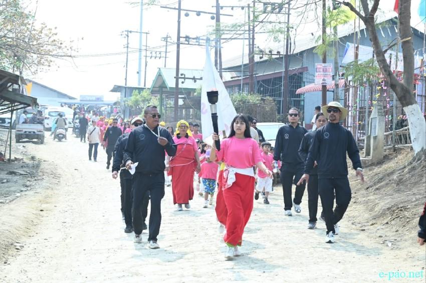 Yaoshang Mei Loukhatpa - Torch lighting by members of club from Leikai Clubs :: 03rd March 2026