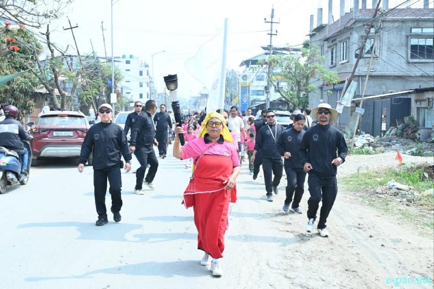 Yaoshang Mei Loukhatpa - Torch lighting by members of club from Leikai Clubs :: 03rd March 2026