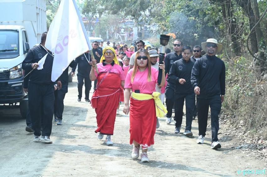 Yaoshang Mei Loukhatpa - Torch lighting by members of club from Leikai Clubs :: 03rd March 2026