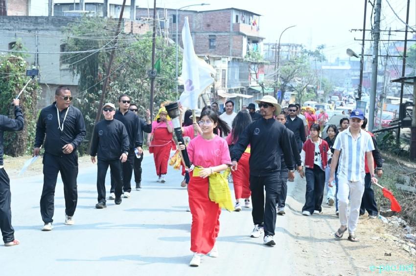 Yaoshang Mei Loukhatpa - Torch lighting by members of club from Leikai Clubs :: 03rd March 2026