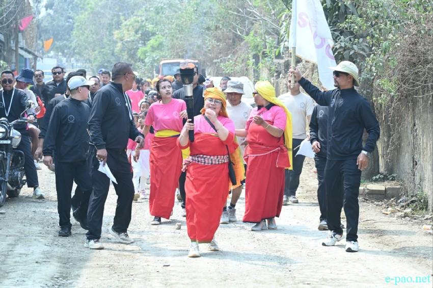 Yaoshang Mei Loukhatpa - Torch lighting by members of club from Leikai Clubs :: 03rd March 2026