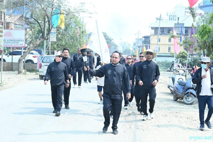 Yaoshang Mei Loukhatpa - Torch lighting by members of club from Leikai Clubs :: 03rd March 2026