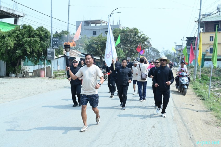 Yaoshang Mei Loukhatpa - Torch lighting by members of club from Leikai Clubs :: 03rd March 2026
