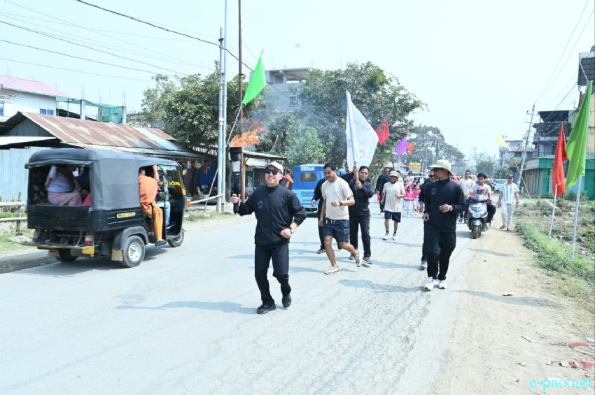 Yaoshang Mei Loukhatpa - Torch lighting by members of club from Leikai Clubs :: 03rd March 2026