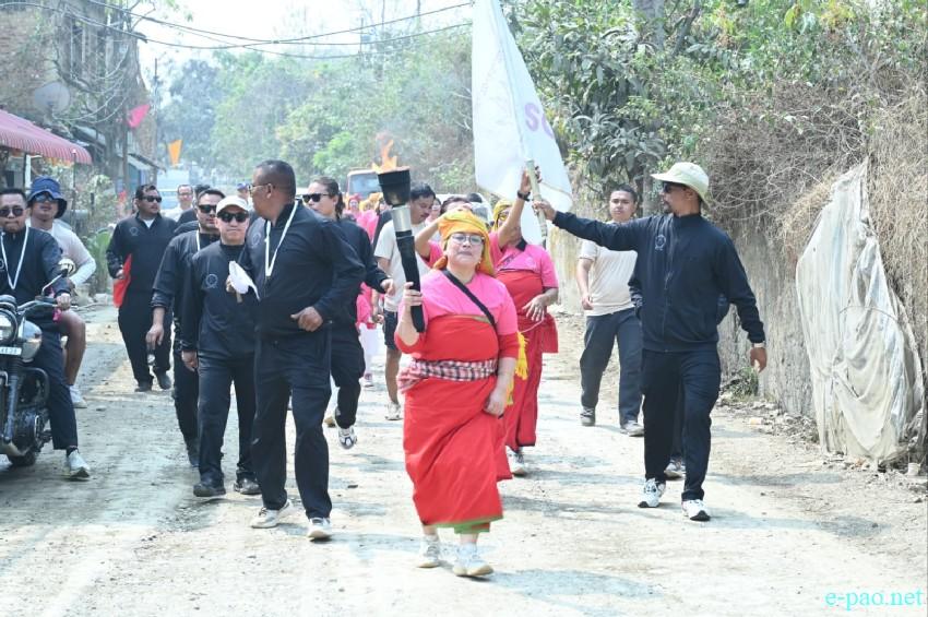 Yaoshang Mei Loukhatpa - Torch lighting by members of club from Leikai Clubs :: 03rd March 2026