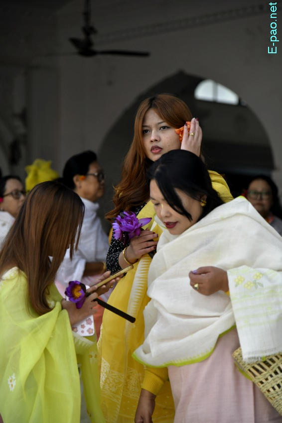 Yaoshang Day 2 ::  Pichakari at Shree Shree Govindajee Temple , Imphal :: 04th March 2026