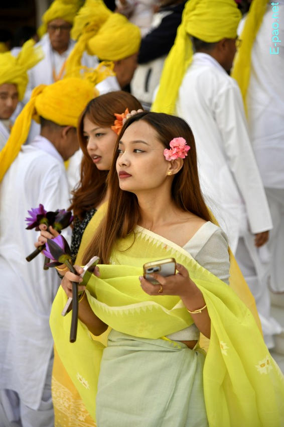 Yaoshang Day 2 ::  Pichakari at Shree Shree Govindajee Temple , Imphal :: 04th March 2026