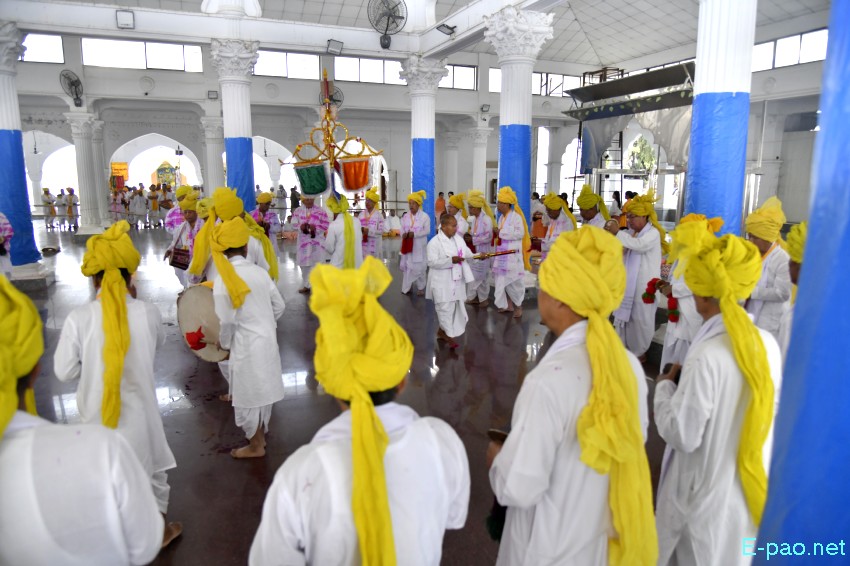 Yaoshang Day 2 ::  Pichakari at Shree Shree Govindajee Temple , Imphal :: 04th March 2026
