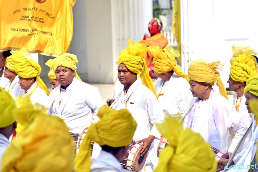 Yaoshang Day 2 ::  Pichakari at Shree Shree Govindajee Temple , Imphal :: 04th March 2026