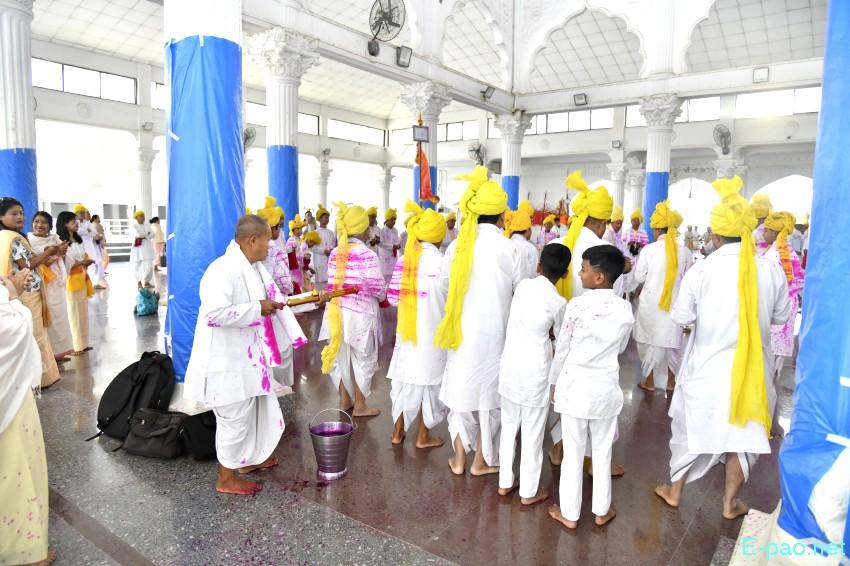Yaoshang Day 2 ::  Pichakari at Shree Shree Govindajee Temple , Imphal :: 04th March 2026