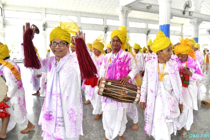 Yaoshang Day 2 ::  Pichakari at Shree Shree Govindajee Temple , Imphal :: 04th March 2026