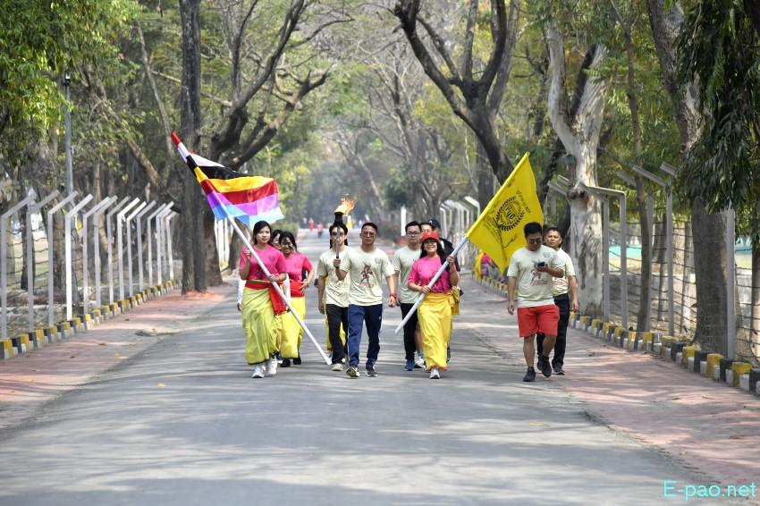 Yaoshang Mei Loukhatpa - Torch lighting by Club Members of Leikai Clubs from Kangla :: 04th March 2026