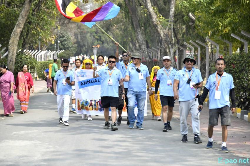 Yaoshang Mei Loukhatpa - Torch lighting by Club Members of Leikai Clubs from Kangla :: 04th March 2026