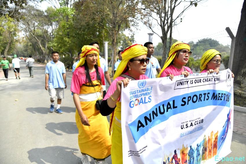 Yaoshang Mei Loukhatpa - Torch lighting by Club Members of Leikai Clubs from Kangla :: 04th March 2026
