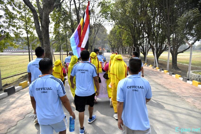 Yaoshang Mei Loukhatpa - Torch lighting by Club Members of Leikai Clubs from Kangla :: 04th March 2026
