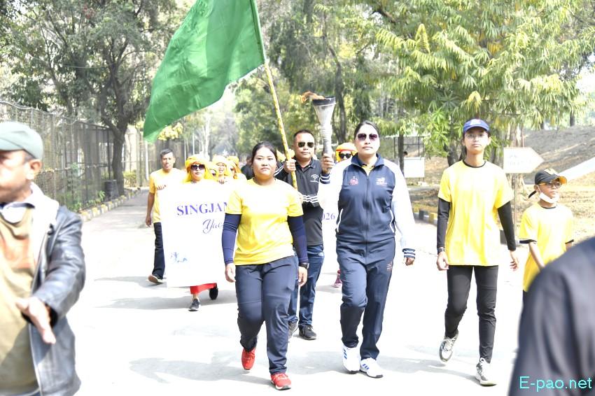 Yaoshang Mei Loukhatpa - Torch lighting by Club Members of Leikai Clubs from Kangla :: 04th March 2026