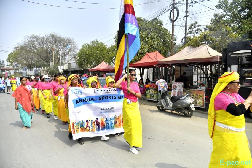 Yaoshang Mei Loukhatpa - Torch lighting by Club Members of Leikai Clubs from Kangla :: 04th March 2026
