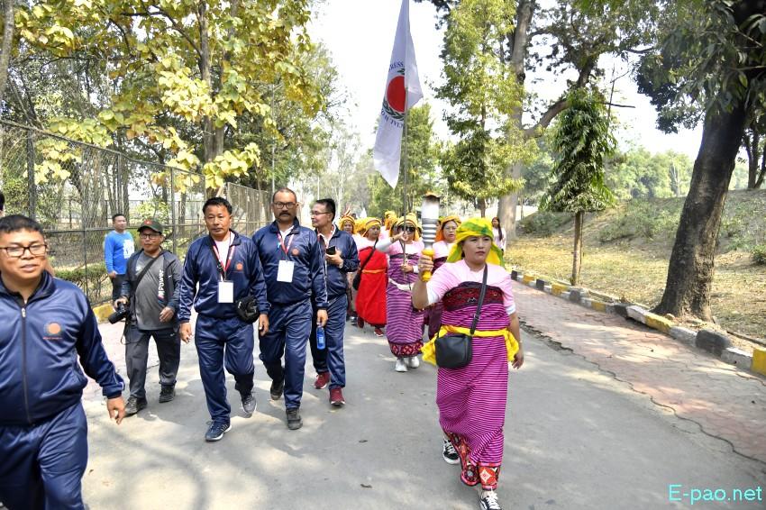 Yaoshang Mei Loukhatpa - Torch lighting by Club Members of Leikai Clubs from Kangla :: 04th March 2026
