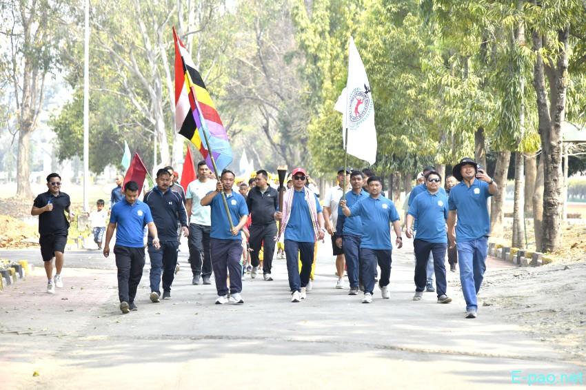 Yaoshang Mei Loukhatpa - Torch lighting by Club Members of Leikai Clubs from Kangla :: 04th March 2026