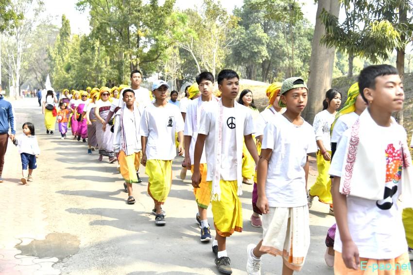 Yaoshang Mei Loukhatpa - Torch lighting by Club Members of Leikai Clubs from Kangla :: 04th March 2026