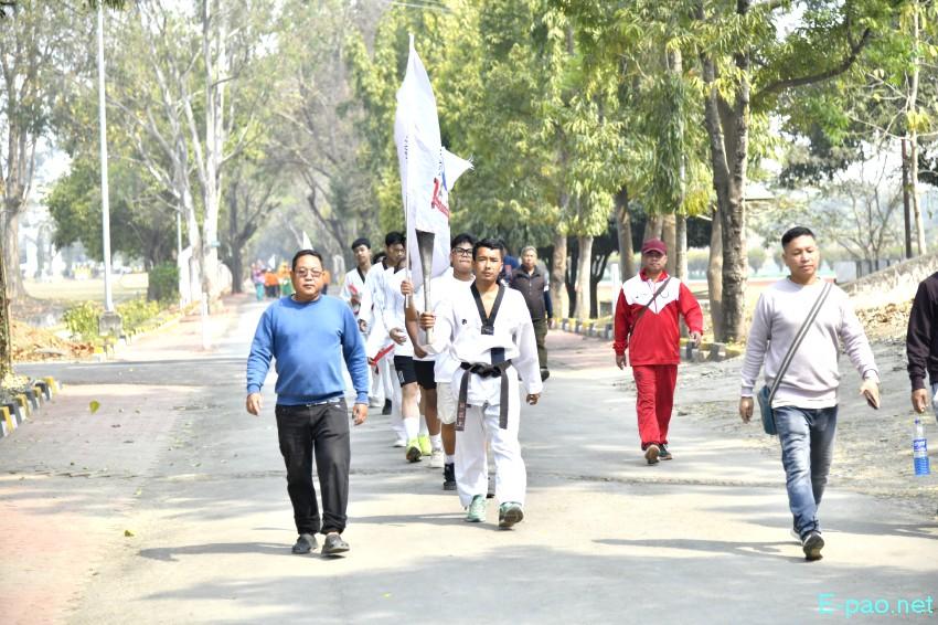 Yaoshang Mei Loukhatpa - Torch lighting by Club Members of Leikai Clubs from Kangla :: 04th March 2026