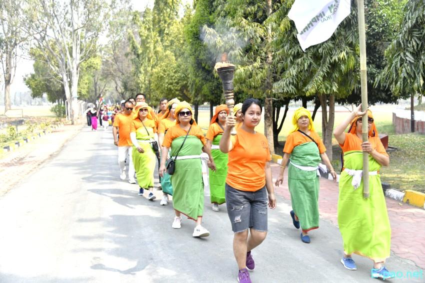 Yaoshang Mei Loukhatpa - Torch lighting by Club Members of Leikai Clubs from Kangla :: 04th March 2026