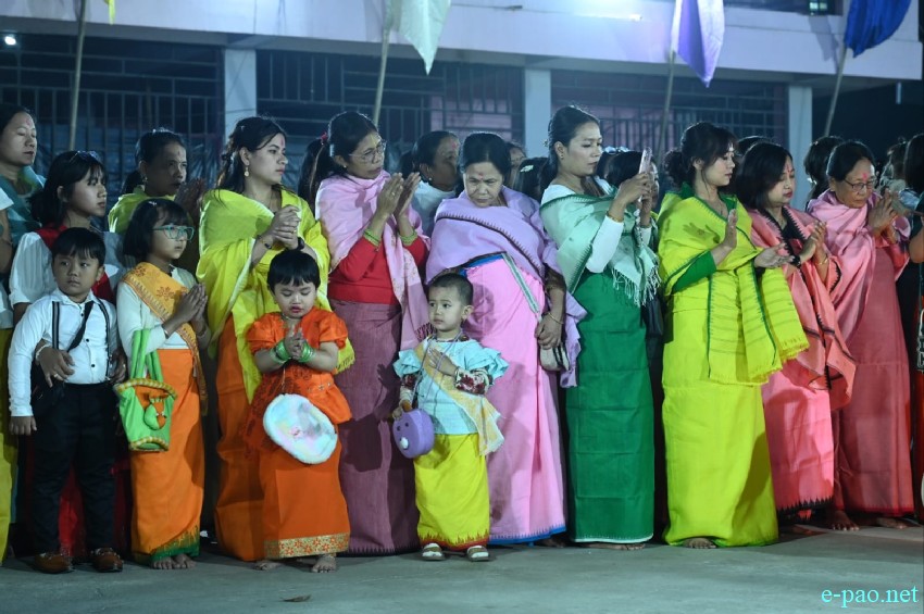 Yaoshang Mei Thaba :  Prayers to God and burning of Yaoshang Hut at Imphal  :: 03rd March 2026