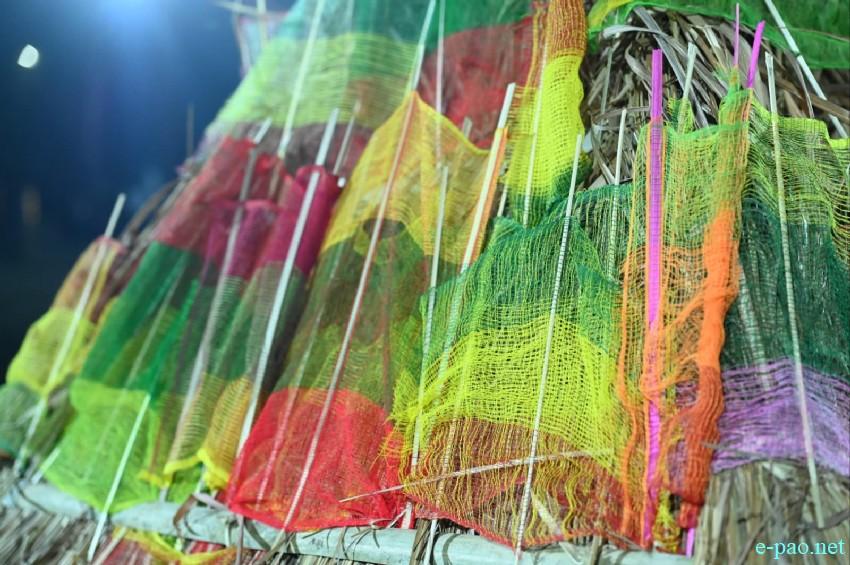 Yaoshang Mei Thaba :  Prayers to God and burning of Yaoshang Hut at Imphal  :: 03rd March 2026