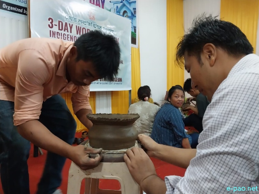 3-Day Workshop on Indigenous Pottery Making at Manipur State Museum, Imphal :: 20th - 22nd September 2024
