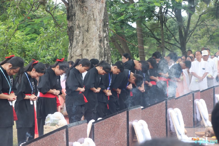 24th - The Great June Uprising Observation at Kekrupat Martyrs' Memorial complex, Imphal :: June 18 2025