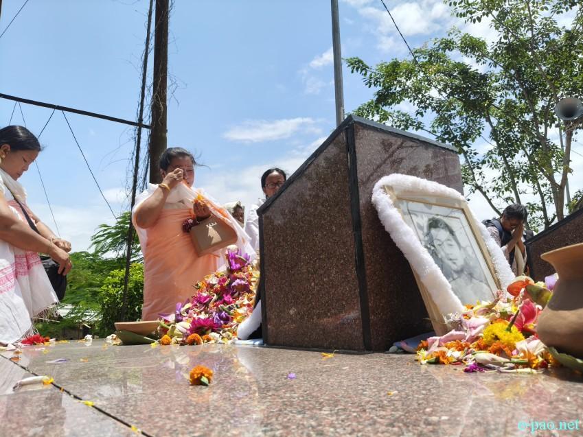 25th - The Great June Uprising Observation at Kekrupat Martyrs' Memorial complex, Imphal :: June 18 2026