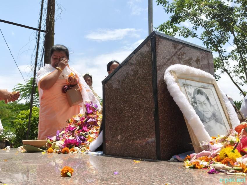 25th - The Great June Uprising Observation at Kekrupat Martyrs' Memorial complex, Imphal :: June 18 2026