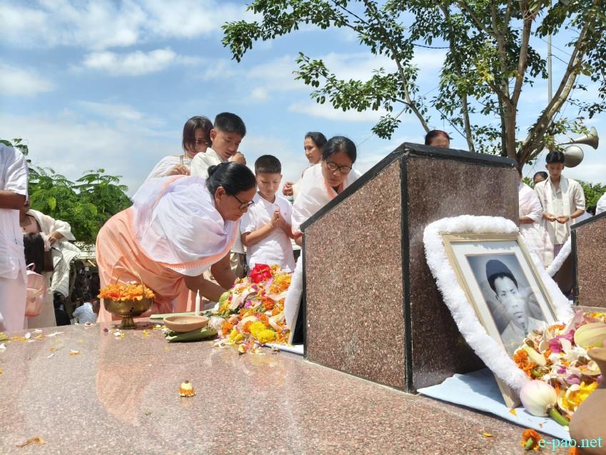 25th - The Great June Uprising Observation at Kekrupat Martyrs' Memorial complex, Imphal :: June 18 2026