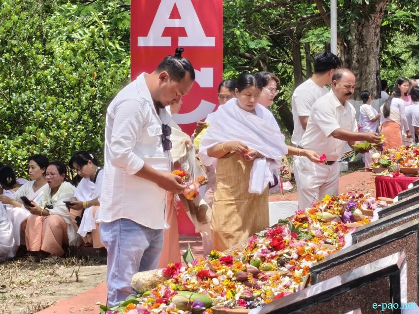 25th - The Great June Uprising Observation at Kekrupat Martyrs' Memorial complex, Imphal :: June 18 2026