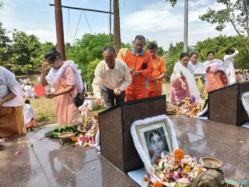 25th - The Great June Uprising Observation at Kekrupat Martyrs' Memorial complex, Imphal :: June 18 2026