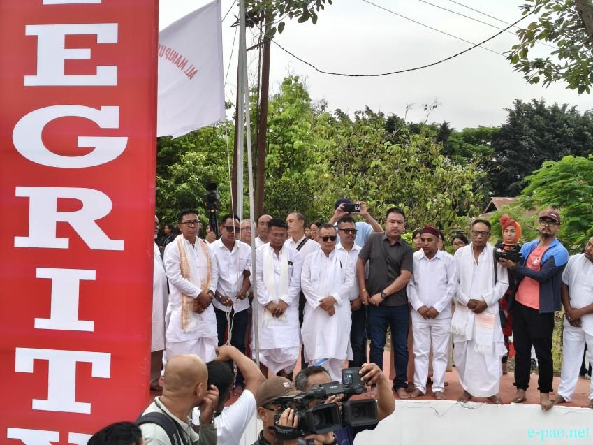 25th - The Great June Uprising Observation at Kekrupat Martyrs' Memorial complex, Imphal :: June 18 2026